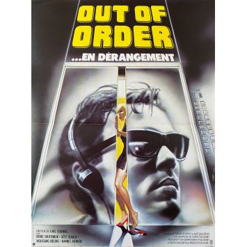 OUT OF ORDER Affiche de film- 40x54 cm. - 1984 - Götz George, Carl Schenkel
