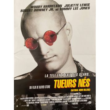 TUEURS NES Affiche de film- 40x54 cm. - 1994 - Woody Harrelson, Oliver Stone