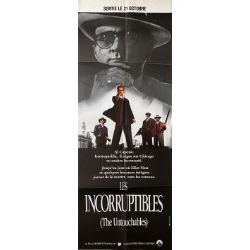 LES INCORRUPTIBLES Affiche de film- 60x160 cm. - 1987 - Kevin Costner, Brian de Palma