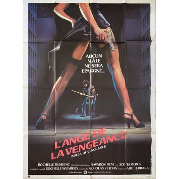 L'ANGE DE LA VENGEANCE Affiche de film- 120x160 cm. - 1981 - Zoë Lund, Abel Ferrara