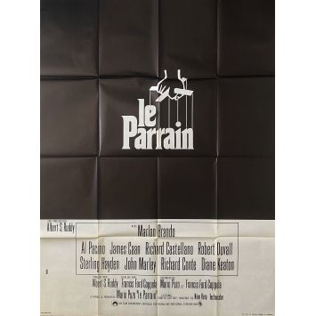 LE PARRAIN Affiche de film- 120x160 cm. - 1972 - Marlon Brando, Francis Ford Coppola