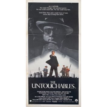 THE UNTOUCHABLES Movie Poster- 13x30 in. - 1987 - Brian de Palma, Kevin Costner