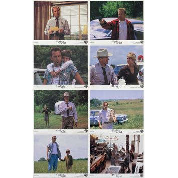 A PERFECT WORLD Lobby Cards x8 - 8x10 in. - 1993 - Clint Eastwood, Kevin Costner