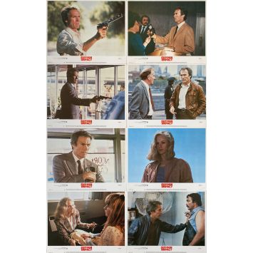 SUDDEN IMPACT Lobby Cards x8 - 11x14 in. - 1983 - Clint Eastwood, Sondra Locke