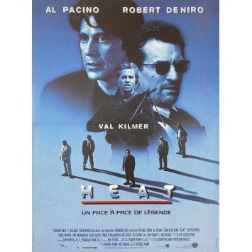 HEAT Affiche de film- 40x54 cm. - 1995 - Robert de Niro, Al Pacino, Michael Mann