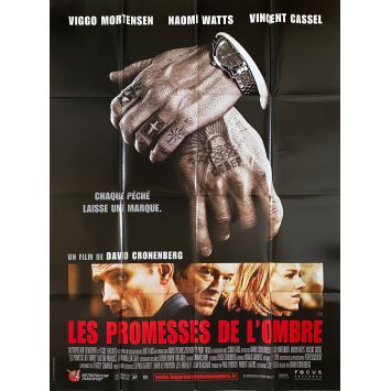 EASTERN PROMISES Movie Poster47x63 in.- 2007 - David Cronenberg, Viggo Mortensen