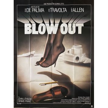 BLOW OUT Movie Poster- 47x63 in. - 1981 - Brian de Palma, John Travolta