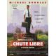 CHUTE LIBRE Affiche de film- 40x54 cm. - 1993 - Michael Douglas, Joel Shumacher