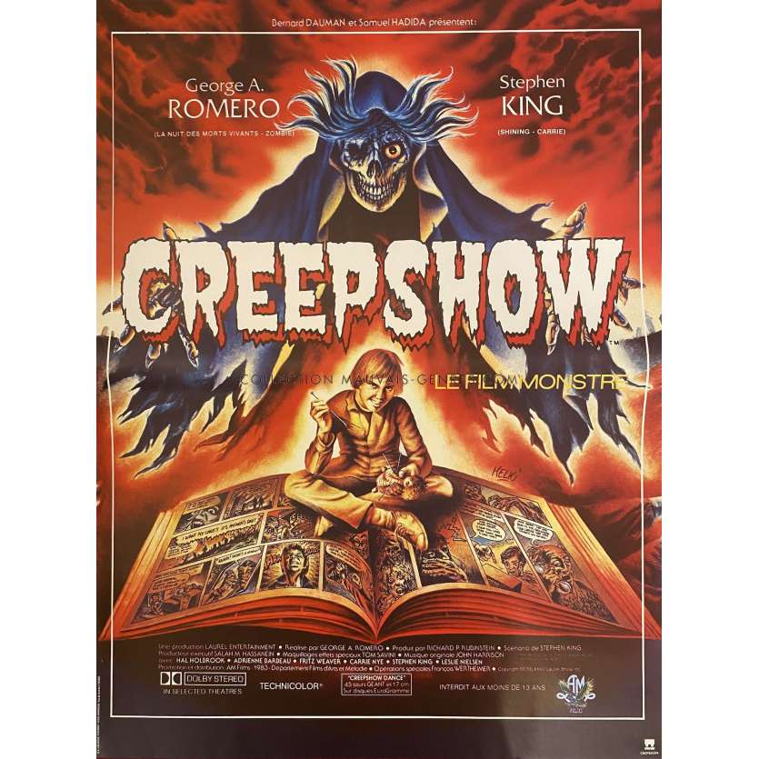 CREEPSHOW Movie Poster- 15x21 in. - 1982 - George A. Romero, Leslie Nielsen