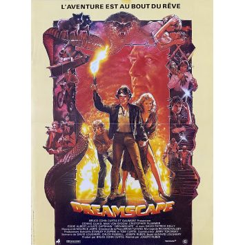 DREAMSCAPE Affiche de film- 40x54 cm. - 1984 - Dennis Quaid, Joseph Ruben