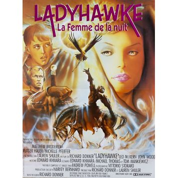 LADYHAWKE Affiche de film- 40x54 cm. - 1985 - Michelle Pfeiffer, Richard Donner