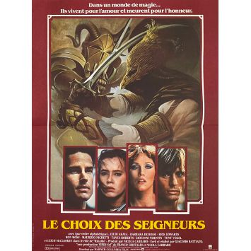 LE CHOIX DES SEIGNEURS Affiche de film- 40x54 cm. - 1983 - Zeudi Araya Cristaldi, Giacomo Battiato