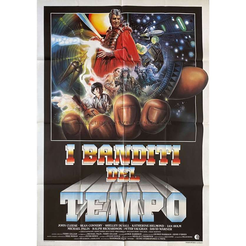 BANDITS BANDITS Affiche de film- 100x140 cm. - 1981 - Sean Connery, Terry Gilliam