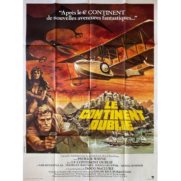 THE PEOPLE THAT TIME FORGOT Movie Poster- 47x63 in. - 1977 - Kevin Connor, Patrick Wayne