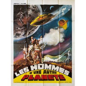 LES HOMMES D'UNE AUTRE PLANETE Affiche de film- 120x160 cm. - 1976 - Chiang-Lung Wen, Hung-Min Chen