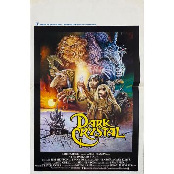 DARK CRYSTAL Affiche de film- 35x55 cm. - 1982 - Franck Oz, Jim Henson