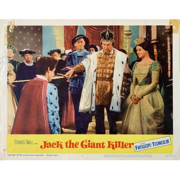 JACK THE GIANT KILLER Lobby Card N4 - 11x14 in. - 1962 - Nathan Juran, Kerwin Mathews