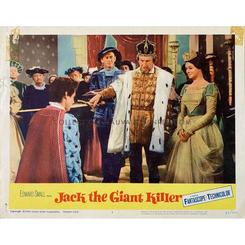 JACK LE TUEUR DE GEANTS (1962) Photo de film N4 - 28x36 cm. - 1962 - Kerwin Mathews, Nathan Juran