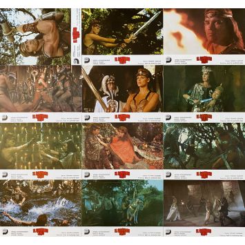 KALIDOR Photos de film x12 - 23x32 cm. - 1985 - Arnold Schwarzenegger, Richard Fleisher