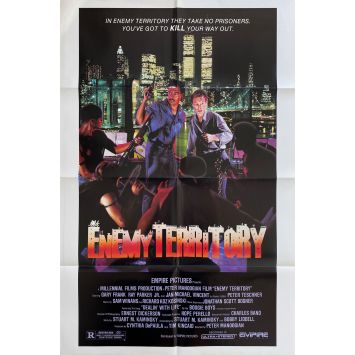 ENEMY TERRITORY Affiche de film- 69x104 cm. - 1987 - Ray Parker Jr. , Empire Pictures