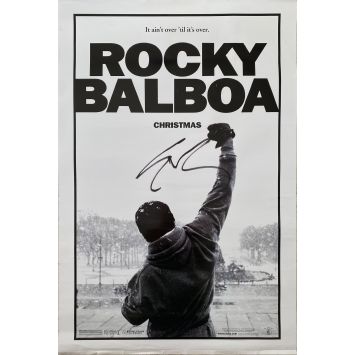 ROCKY BALBOA Affiche signée- 69x102 cm. - 2006 - Sylvester Stallone, Sylvester Stallone