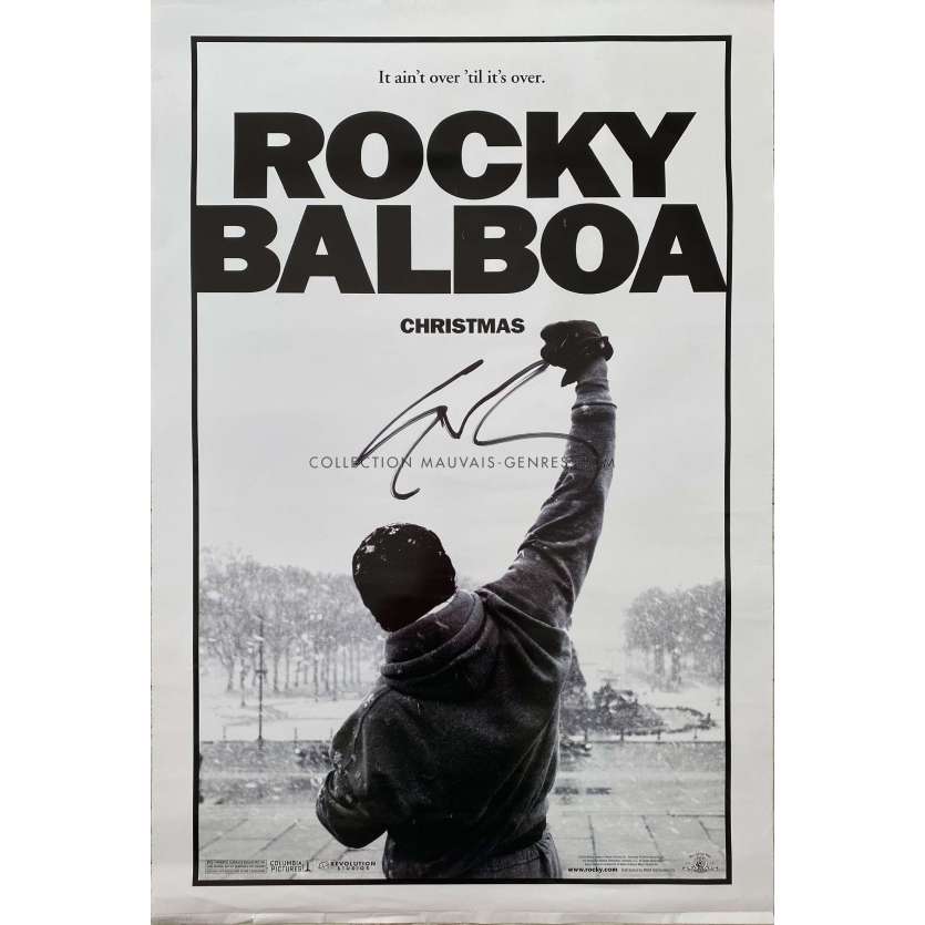 ROCKY BALBOA Signed Poster- 27x40 in. - 2006 - Sylvester Stallone, Sylvester Stallone