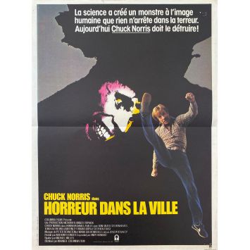 HORREUR DANS LA VILLE Affiche de film- 40x54 cm. - 1982 - Chuck Norris, Michel Miller
