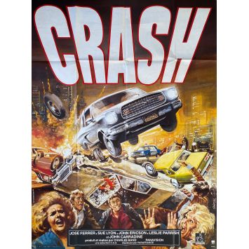 CRASH Affiche de film- 120x160 cm. - 1996 - Holly Hunter, David Cronenberg