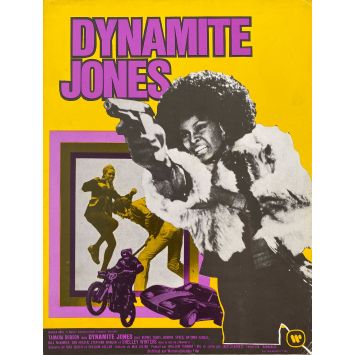 DYNAMITE JONES synopsis- 24x30 cm. - 1973 - Tamara Dobson, Jack Starrett