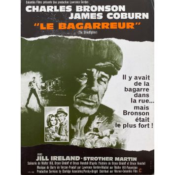 LE BAGARREUR synopsis- 24x30 cm. - 1975 - Charles Bronson, Walter Hill