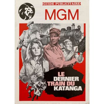 LE DERNIER TRAIN DU KATANGA synopsis- 21x30 cm. - 1968 - Rod Taylor, Jack Cardiff