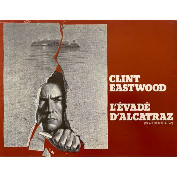 L'EVADE D'ALCATRAZ synopsis- 24x30 cm. - 1979 - Clint Eastwood, Don Siegel