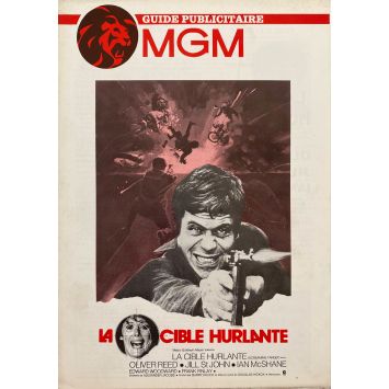 LA CIBLE HURLANTE synopsis 6 pages. - 21x30 cm. - 1972 - Oliver Reed, Douglas Hickox