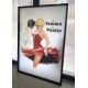 LA FEMME ET LE PANTIN Peinture originale Yves Thos - 58x84 cm - 1958 - Brigitte Bardot