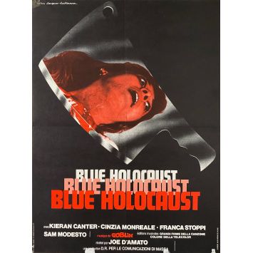 BLUE HOLOCAUST Affiche de film- 40x54 cm. - 1979 - Kieran Canter, Joe D'Amato