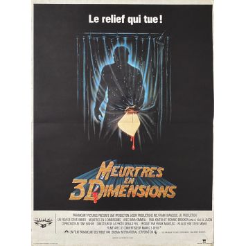 Friday THE 13TH Part III Movie Poster- 15x21 in. - 1982 - Steve Miner, Dana Kimmel