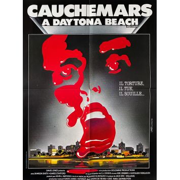 CAUCHEMARS A DAYTONA BEACH Affiche de film- 60x80 cm. - 1981 - Baird Stafford, Romano Scavolini