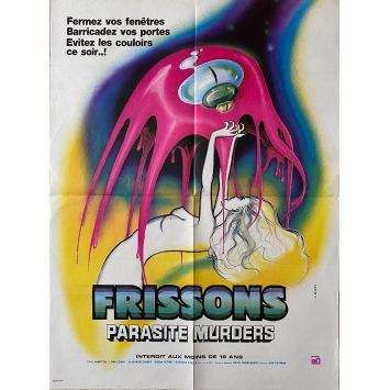 FRISSONS Affiche de film- 60x80 cm. - 1975 - Paul Hampton, David Cronenberg