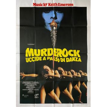 MURDEROCK Affiche de film- 100x140 cm. - 1984 - Ray Lovelock, Lucio Fulci