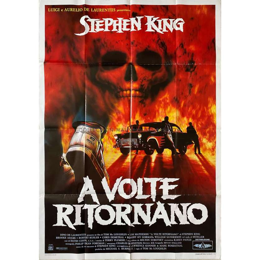 SOMETIMES THEY COME BACK Movie Poster- 39x55 in. - 1991 - Stephen King, Brooke Adams