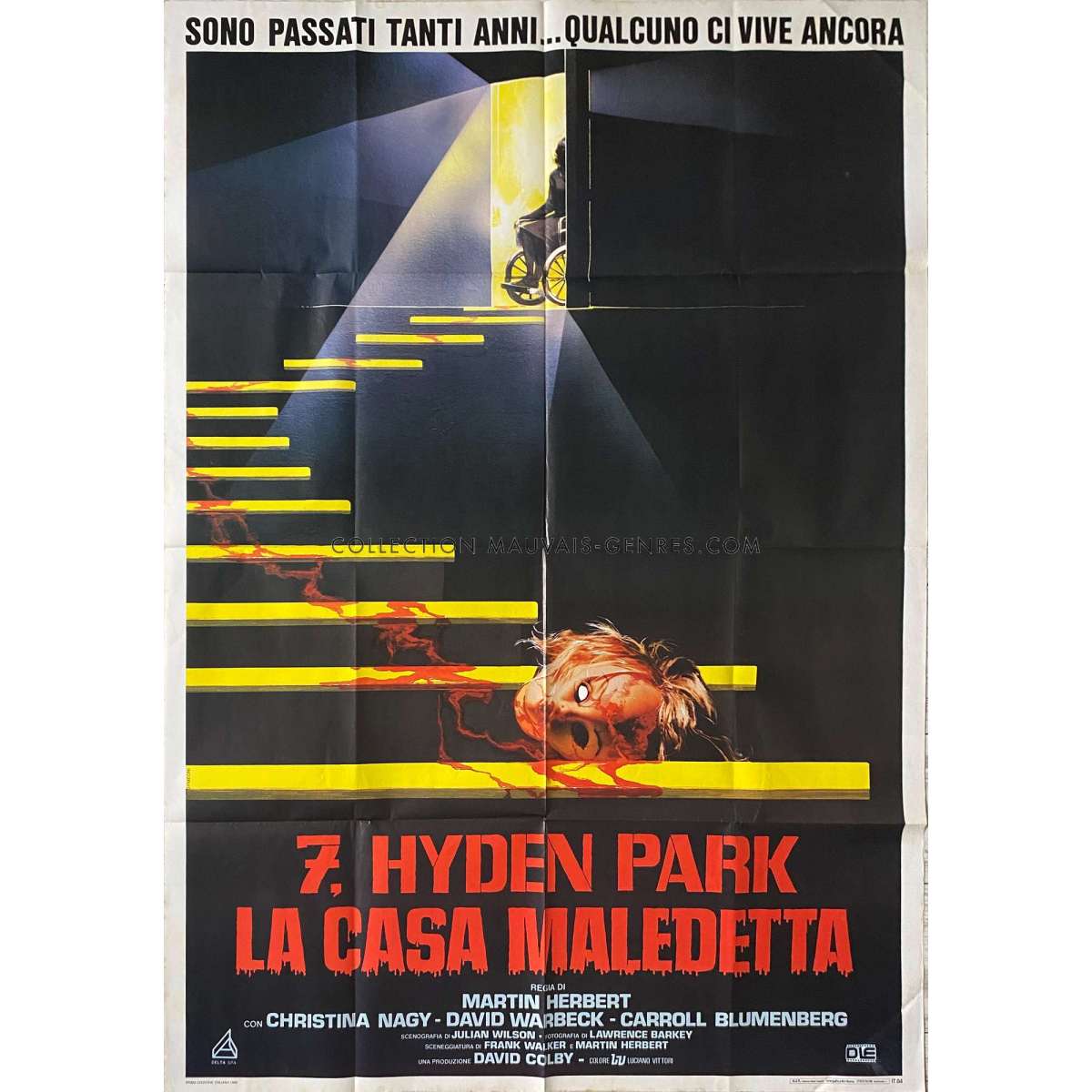 Affiche de film italienne de FORMULE POUR UN MEURTRE 100x140 cm.