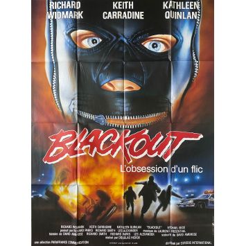 BLACKOUT Movie Poster- 47x63 in. - 1985 - Douglas Hickox, Keith Carradine