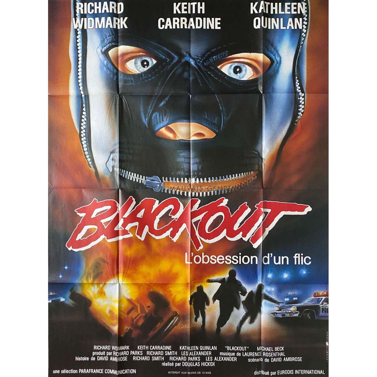 BLACKOUT French Movie Poster - 47x63 in. - 1985