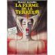 LA FERME DE LA TERREUR Affiche de film- 120x160 cm. - 1981 - Sharon Stone, Wes Craven