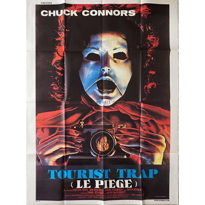LE PIEGE - TOURIST TRAP Affiche de film- 120x160 cm. - 1979 - Chuck Connors, David Schmoeller