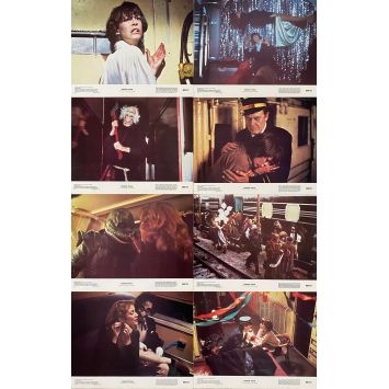 LE MONSTRE DU TRAIN Photos de film x8 - 28x36 cm. - 1980 - Jamie Lee Curtis, Roger Spottiswoode
