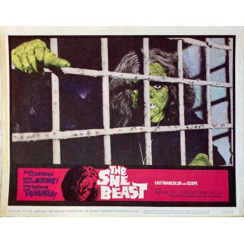 THE SHE BEAST Lobby Card N01 - 11x14 in. - 1966 - Michael Reeves, Barbara Steele