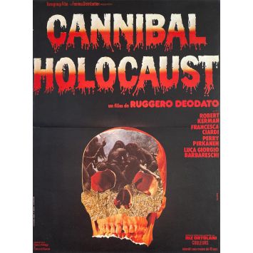 CANNIBAL HOLOCAUST Movie Poster- 15x21 in. - 1980 - Ruggero Deodato, Robert Kerman
