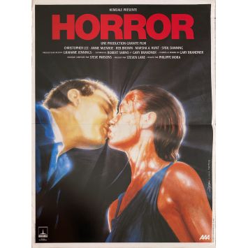 HORROR Affiche de film- 40x54 cm. - 1985 - Christopher Lee, Philippe Mora