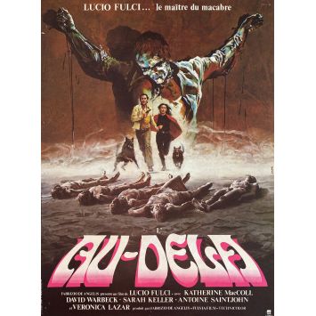 THE BEYOND Movie Poster- 15x21 in. - 1981 - Lucio Fulci, Catriona MacColl